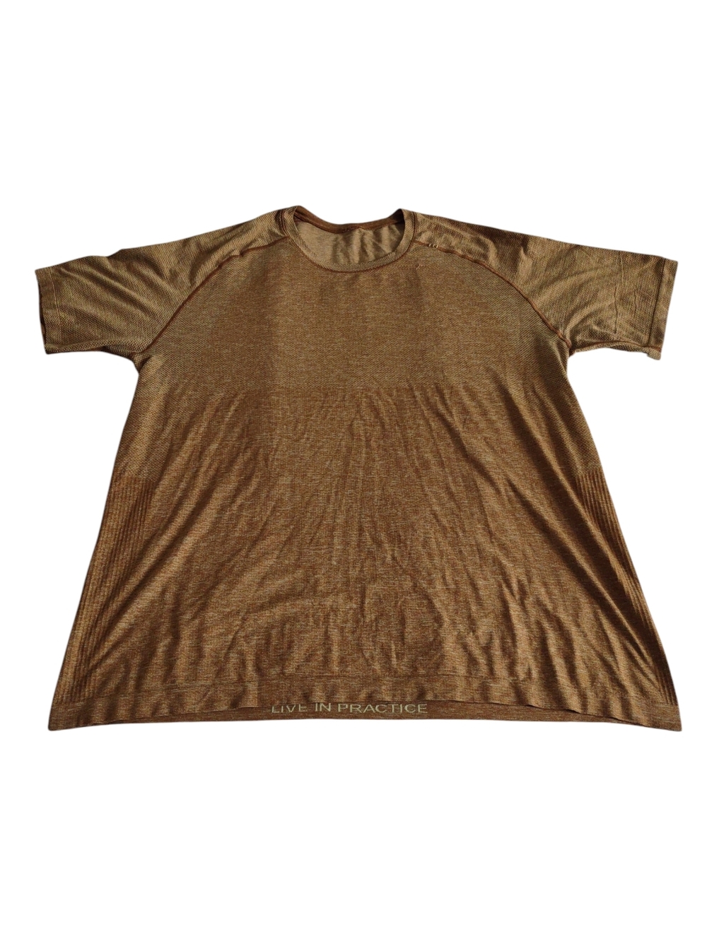 Lululemon Honey Mustard Tee Mens XXL